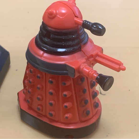 Doctor Dr Who Dalek Image BBC Terry Nation 1963 Action Figure ,Black 5”  Red 3” - Picture 7 of 14
